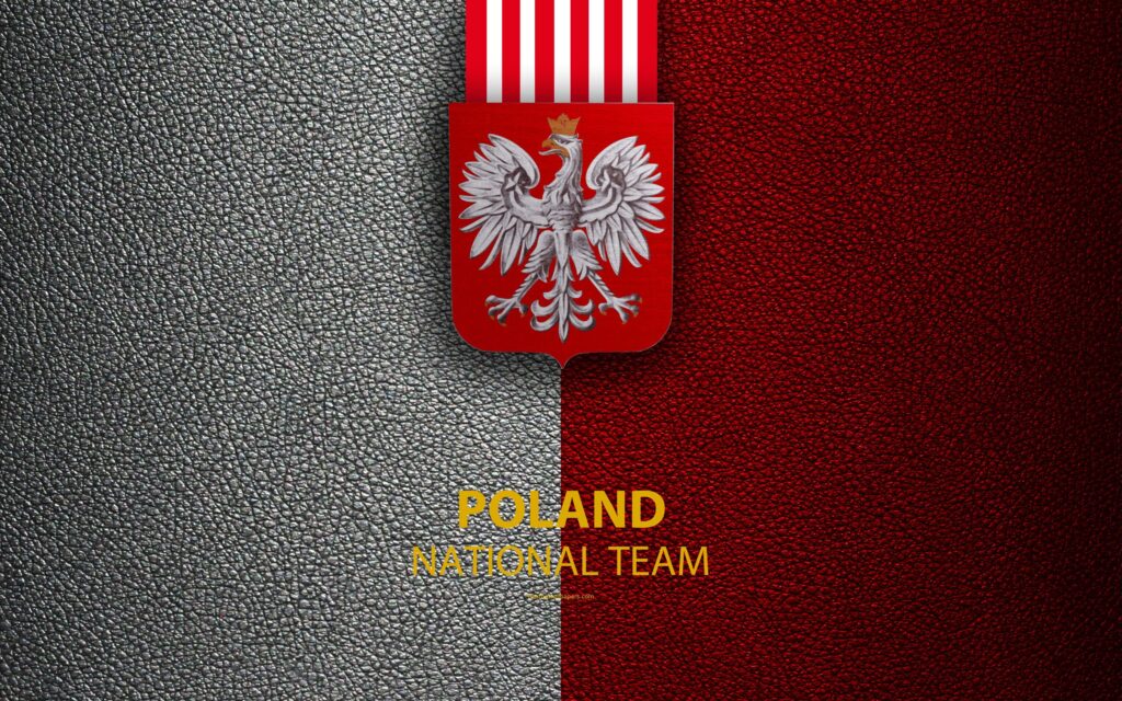 Download wallpapers Poland national football team, k, leather