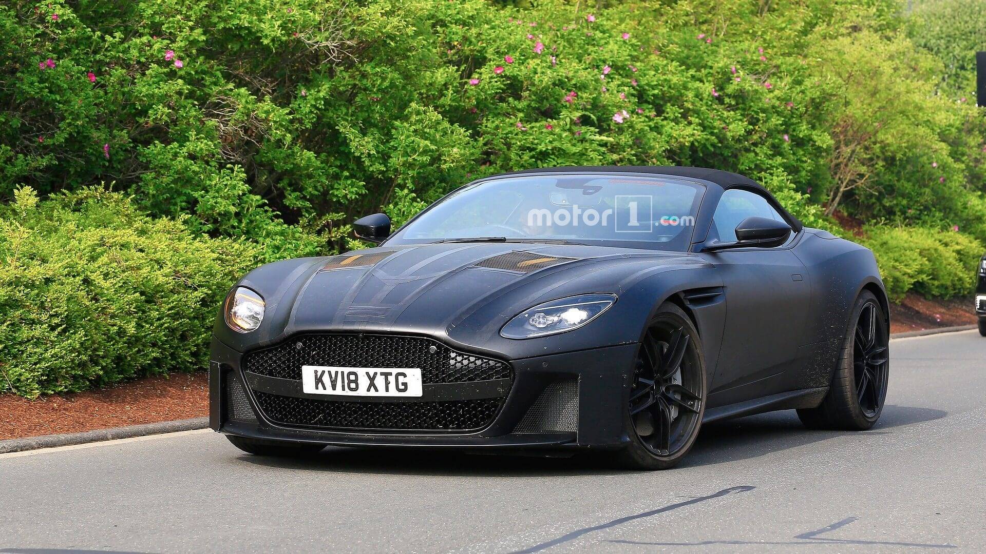 Aston Martin DBS Superleggera Volante Gets Spied in New Shots