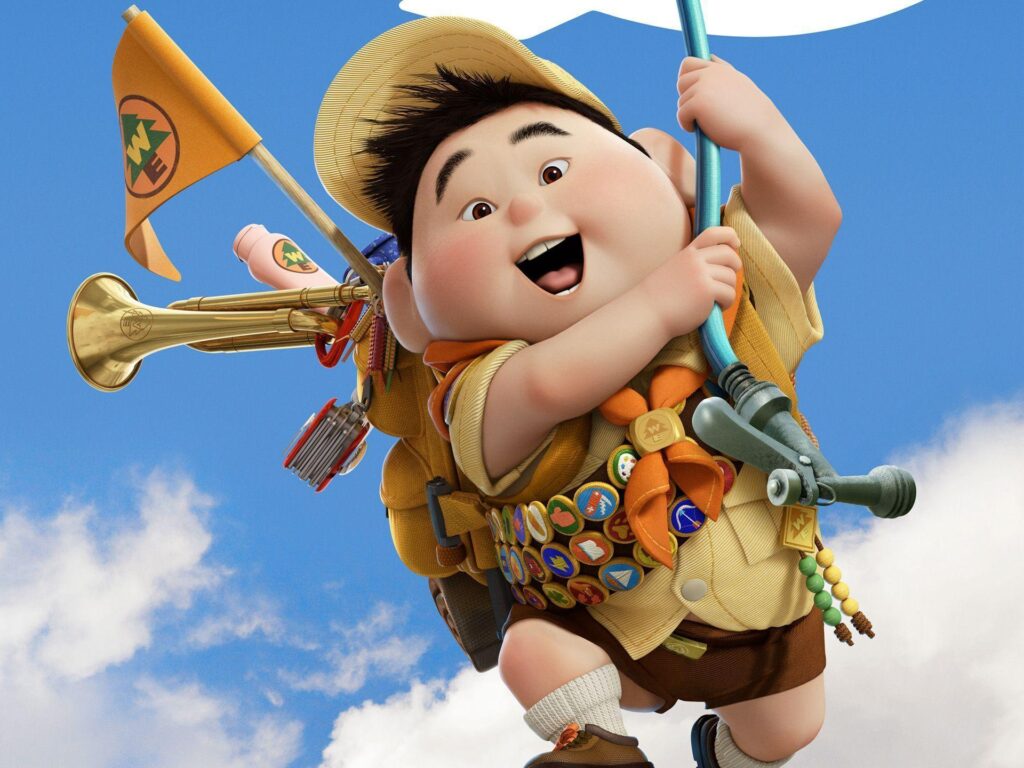 Russell Boy in Pixar&UP Wallpapers
