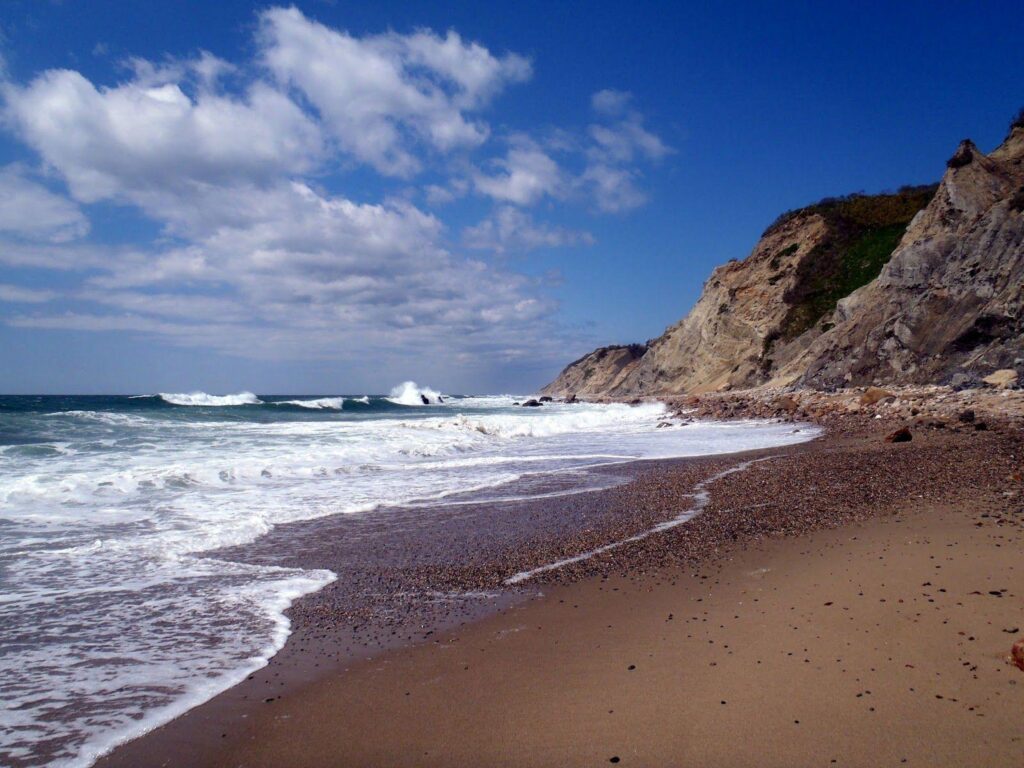 Block Island is a secluded little island miles south of the coast