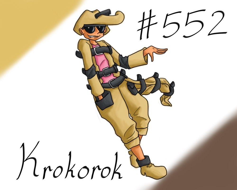 Pokemon Gijinka Project Krokorok by JinchuurikiHunter