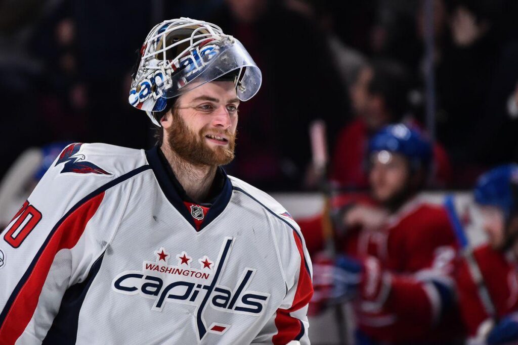 Capitals to auction off goalie Braden Holtby’s mask for You Can Play