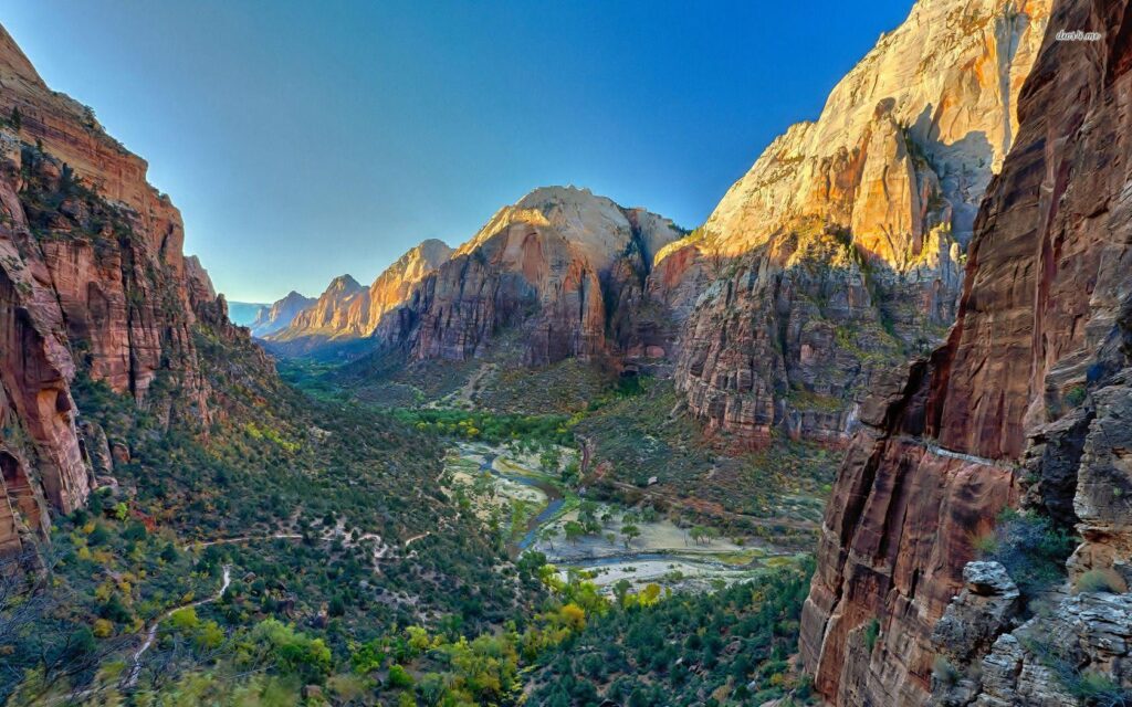 Scenery Wallpaper Wallpapers Zion National Park