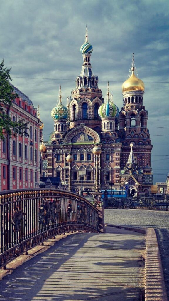 Inspirational Saint Petersburg Church Russia Wallpapers