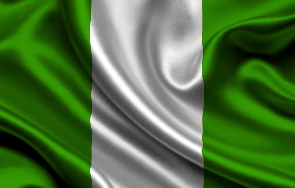 Wallpapers White, Flag, Texture, Green, Flag, Nigeria, Nigeria, The