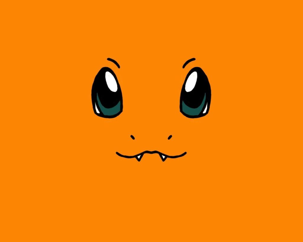 Charmander not as simplistic as the original but here you