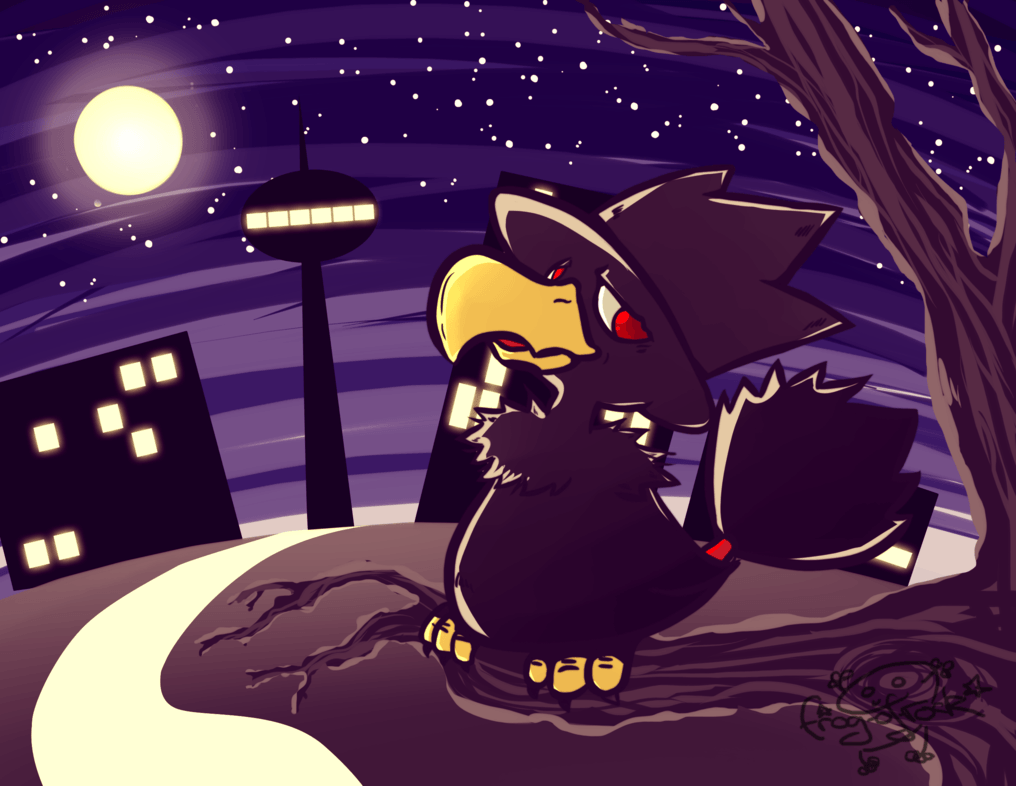 Murkrow by Frog