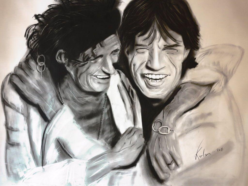 Keith richards and mick jagger