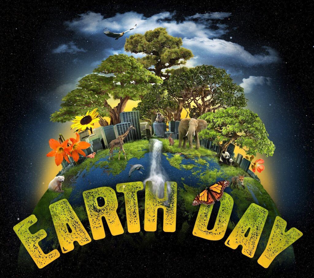Happy Earth Day 2K Graphic Animated Backgrounds Wallpapers