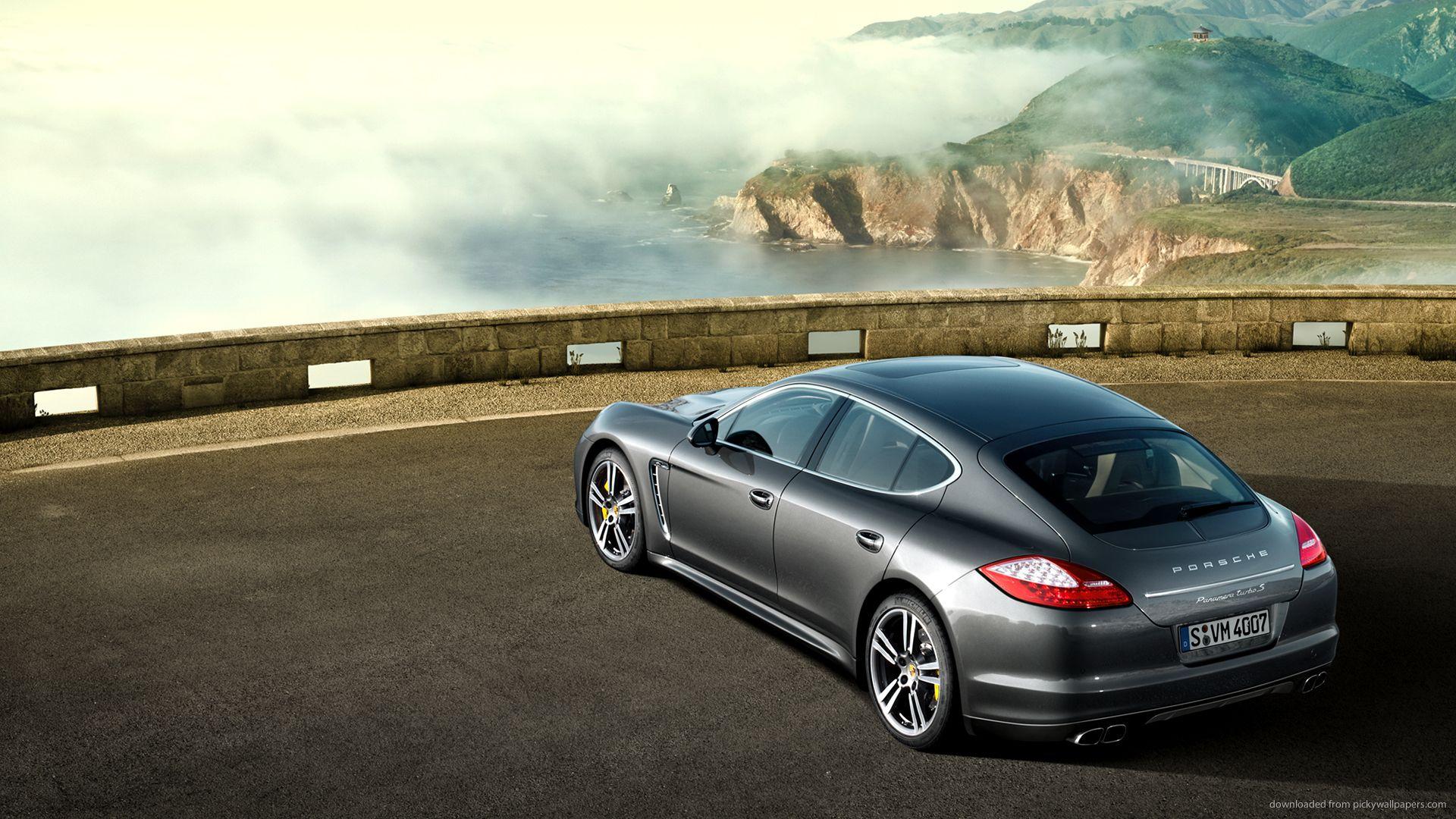 Download Porsche Panamera Turbo S On The Edge Wallpapers
