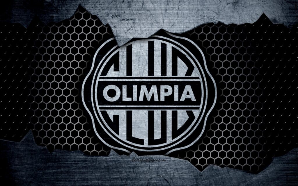 Download wallpapers Olimpia Asuncion, k, logo, Paraguayan Primera