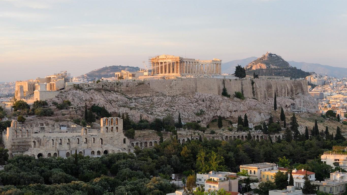 Acropolis, Athens city 2K wallpapers