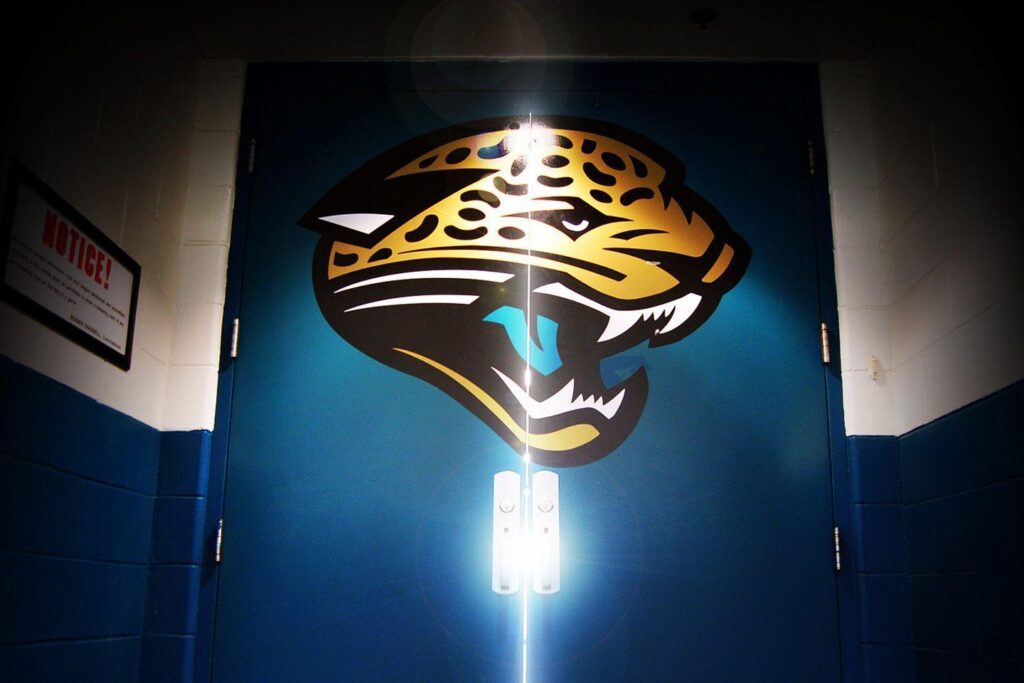 Jacksonville jaguars locker photo
