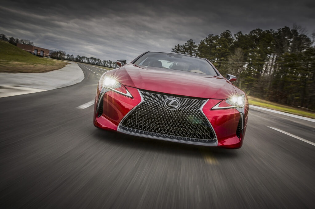 The Lexus LC is a big, powerful, flagship coupe