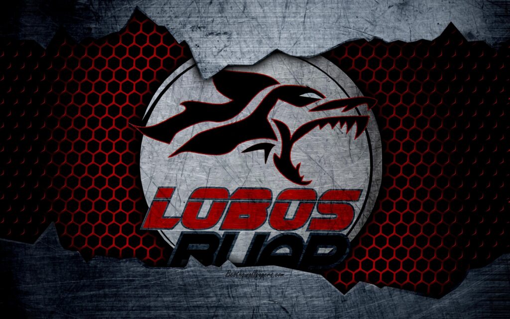 Download wallpapers Lobos BUAP, k, logo, Liga MX, soccer, Primera