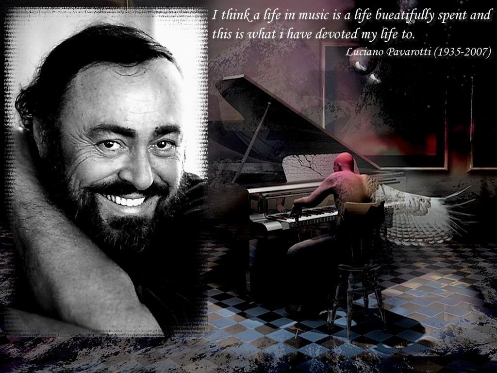 Picture Luciano Pavarotti Music