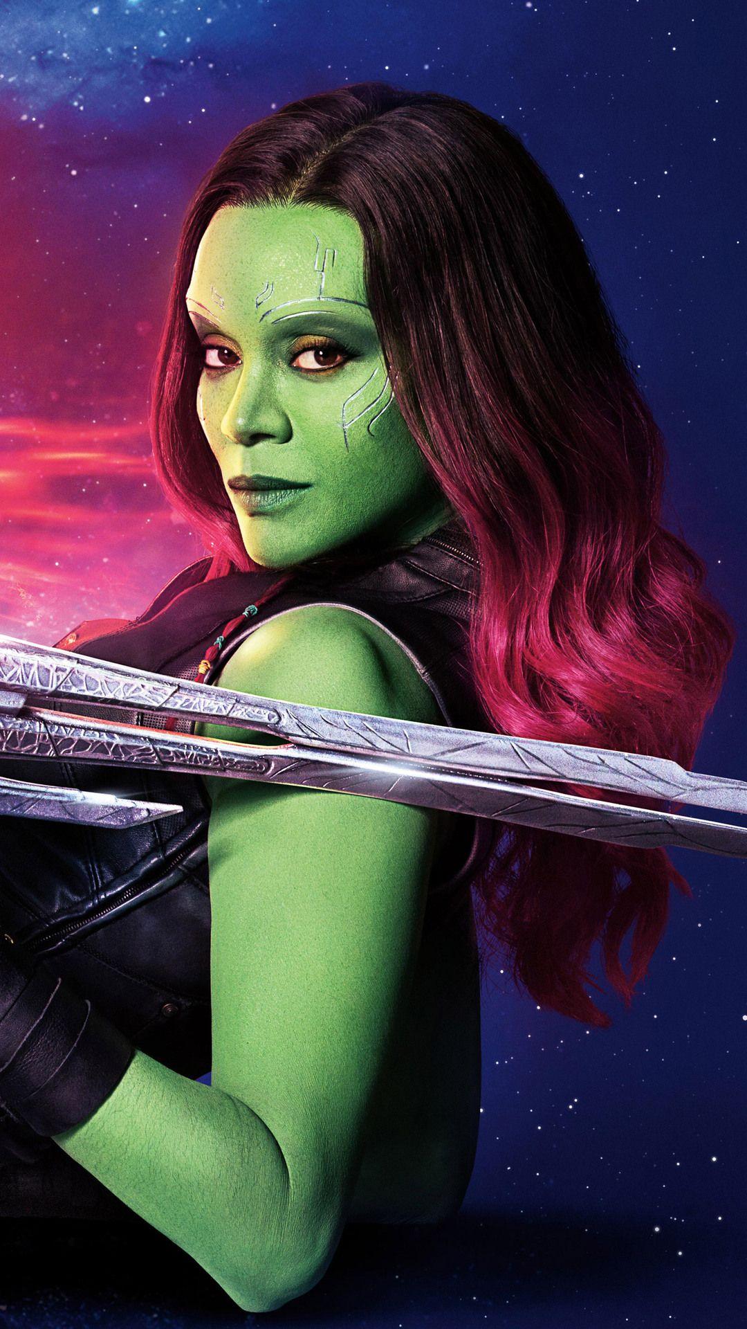 Download Gamora Guardians Of The Galaxy Vol Cast k 2K k
