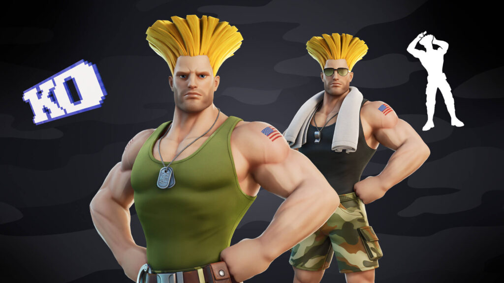 Round Street Fighter’s Cammy and Guile Soldier On in Fortnite