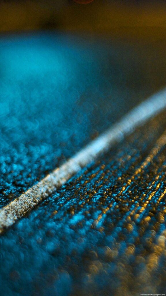 Night road close up iPhone wallpapers 2K and P Plus Wallpapers