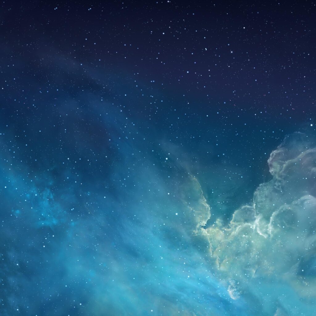 Fantasy Shiny Starry Outer Space Universe iPad Air Wallpapers