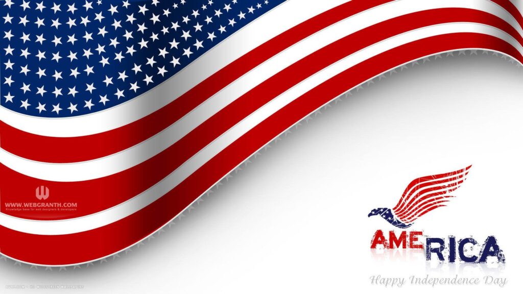 Happy independence day th of july america flag vector holiday hd