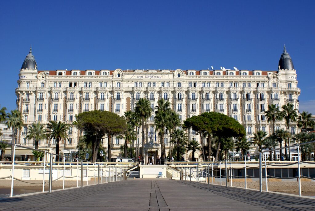 Hotels on the beach in Cannes, France wallpapers and Wallpaper