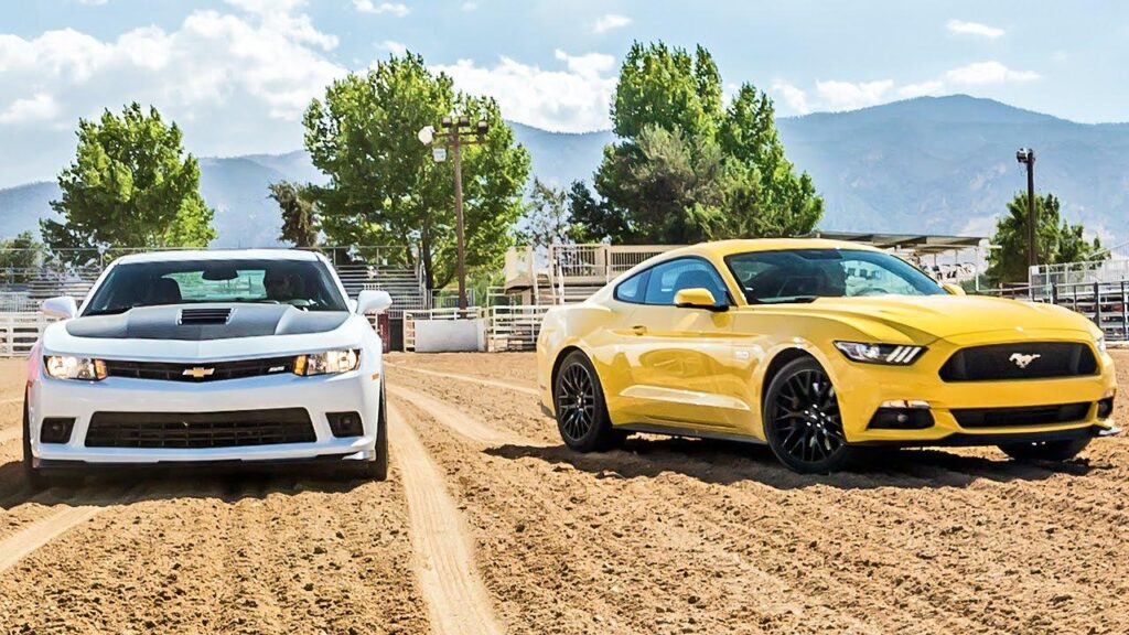 Ford Mustang GT vs Chevrolet Camaro SS