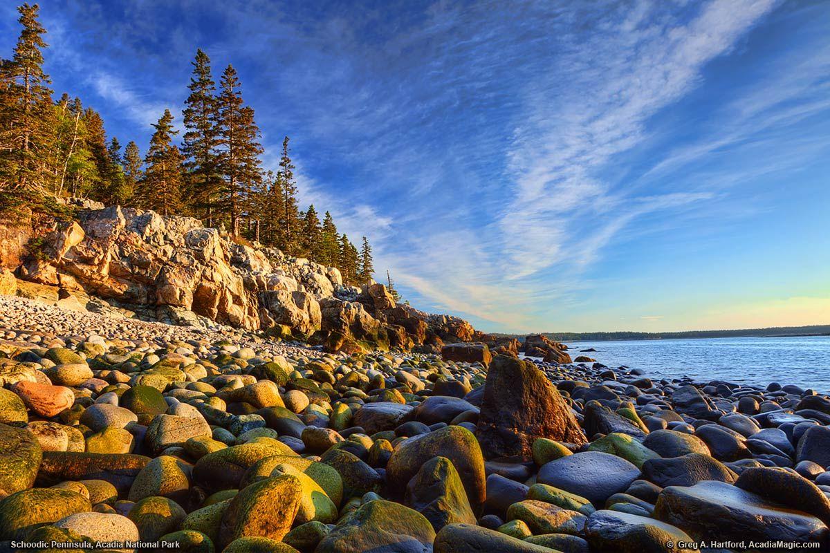 Acadia National Park at Schoodic Peninsula