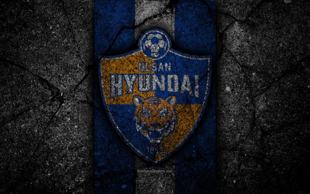 Download wallpapers Ulsan Hyundai FC, k, logo, K