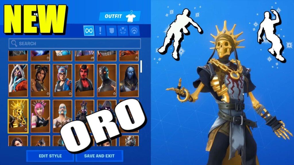 Oro Fortnite wallpapers