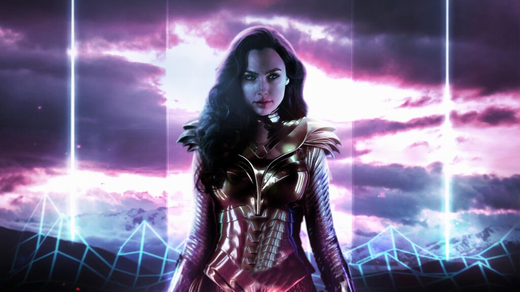 Wonder Woman Movie k Neon, 2K Movies, k Wallpapers