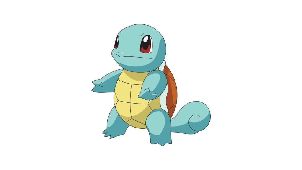 Pokemon squirtle simple backgrounds white backgrounds