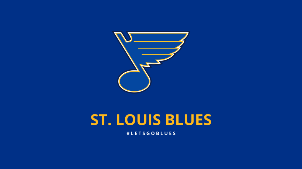 Minimalist St Louis Blues wallpapers by lfiore