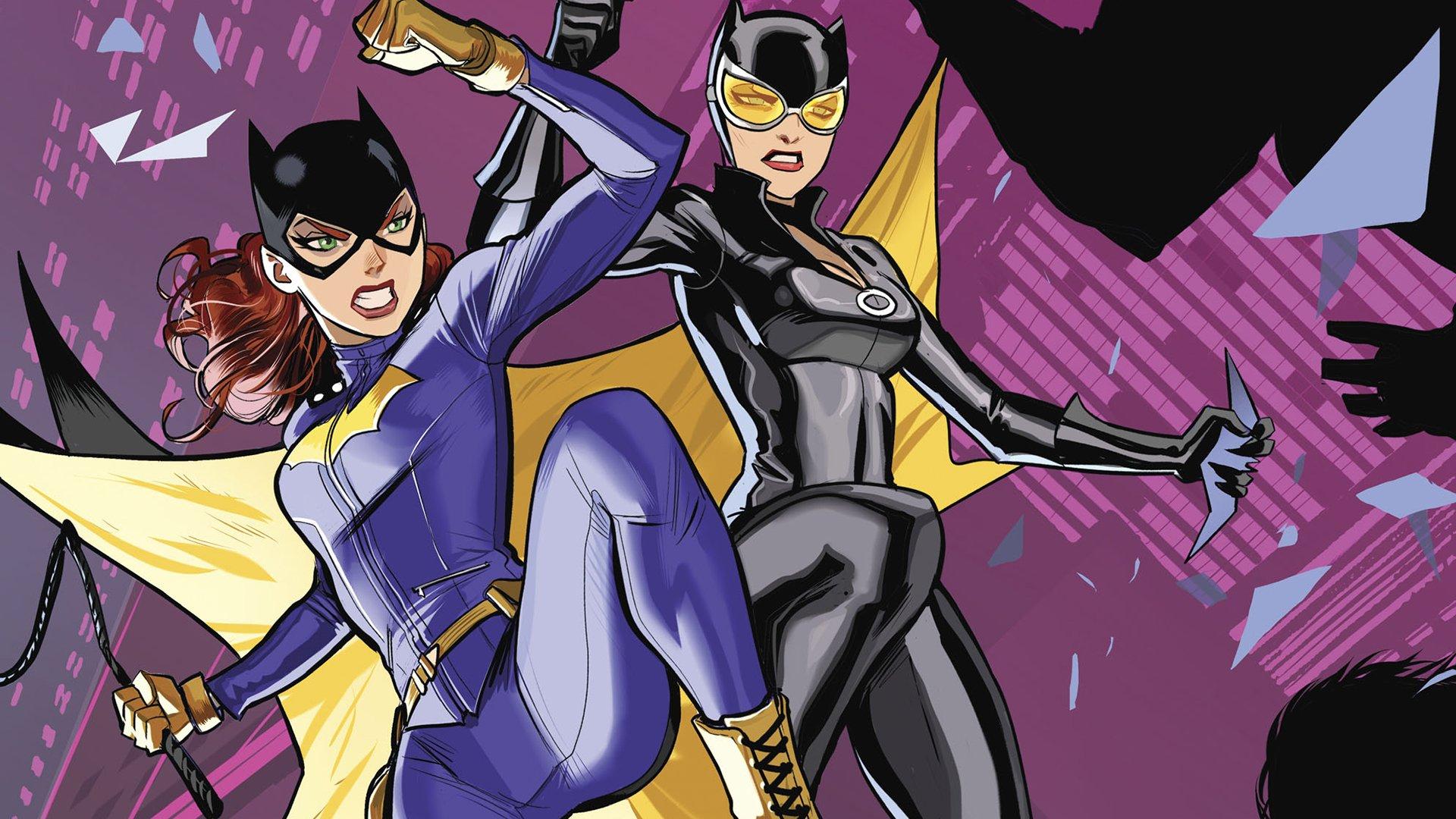 Batgirl and Catwoman 2K Wallpapers