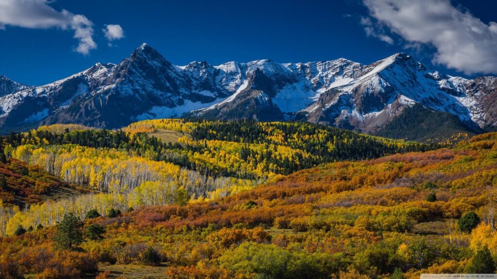 Mountain Landscape In Aspen, Colorado ❤ K 2K Desk 4K Wallpapers for