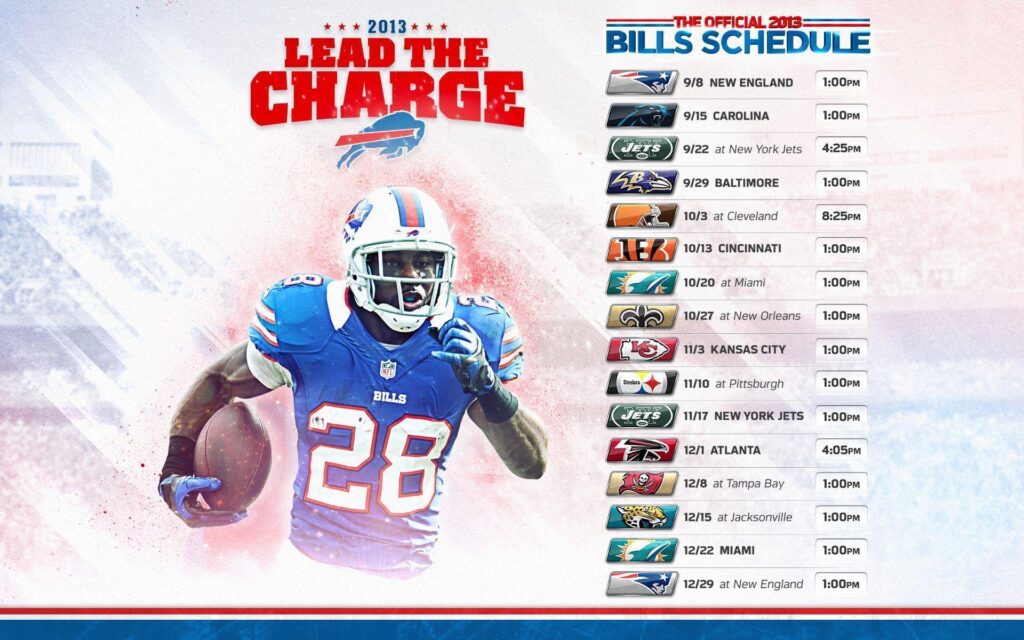 Buffalo Bills Schedule Wallpapers