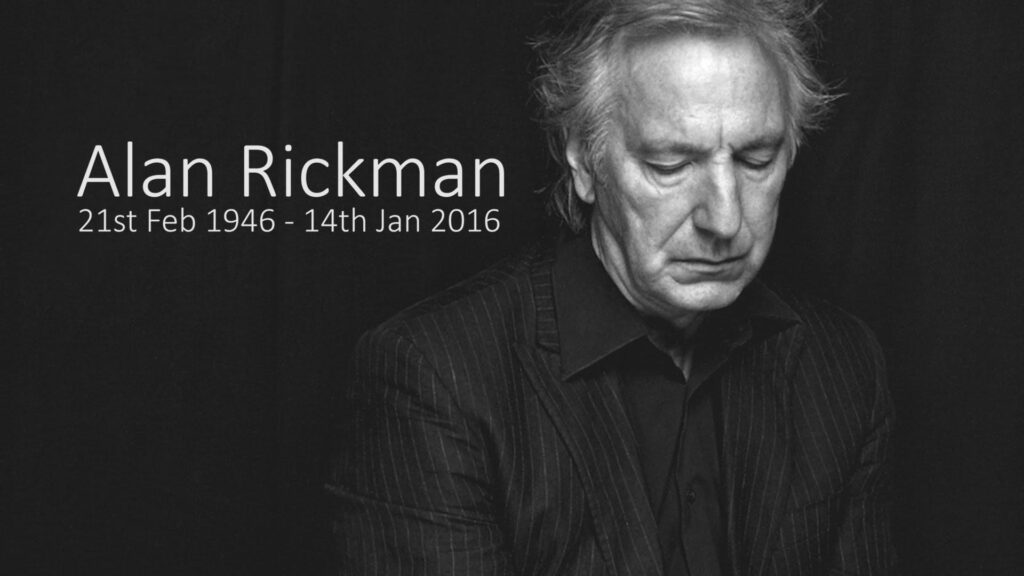 Alan Rickman A Tribute