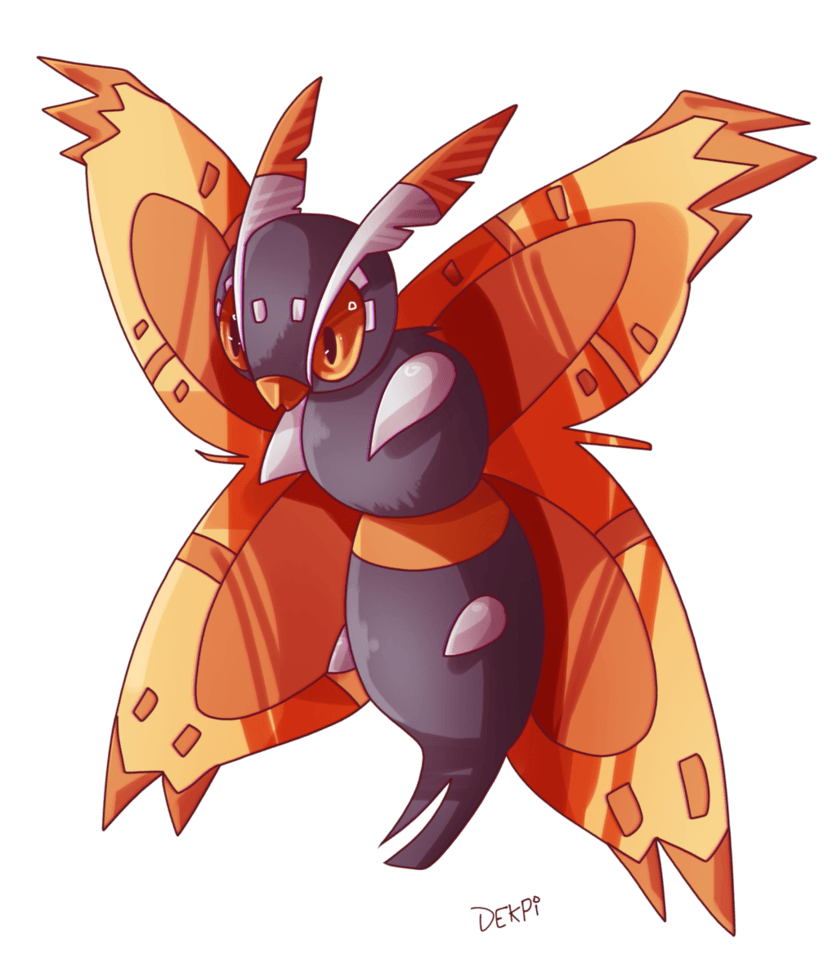 Mega Mothim? by Dekpi