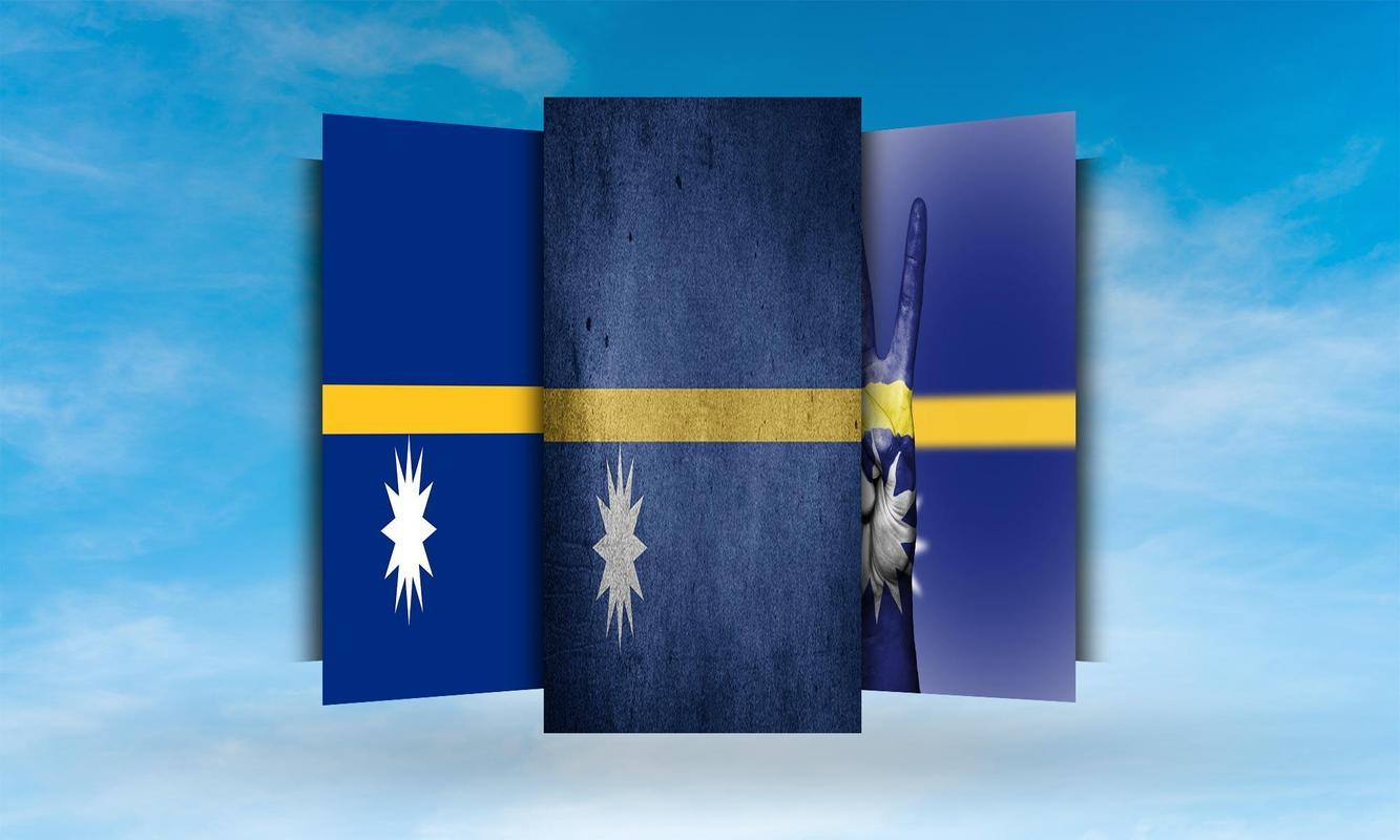 Nauru Flag Wallpapers for Android