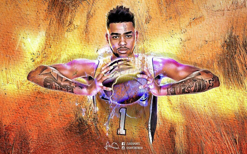 D’Angelo Russell NBA Wallpapers by skythlee