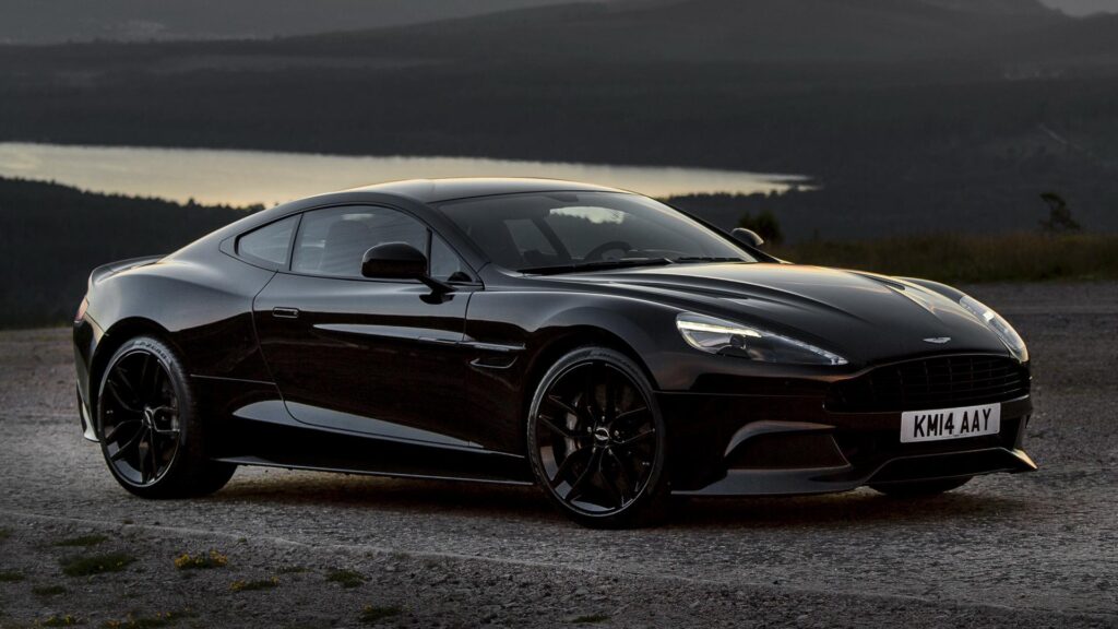 Aston Martin Vanquish Carbon Black