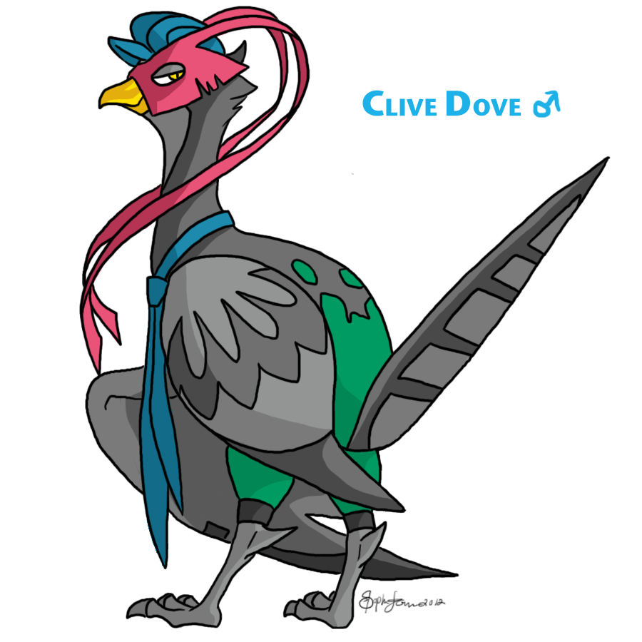 Clive Dove the Unfezant by WhereShadowsThrive