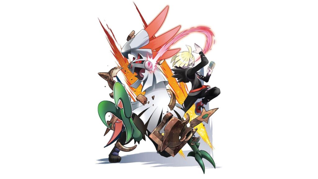 Gladion and Silvally Trainer Pokemon Wallpapers