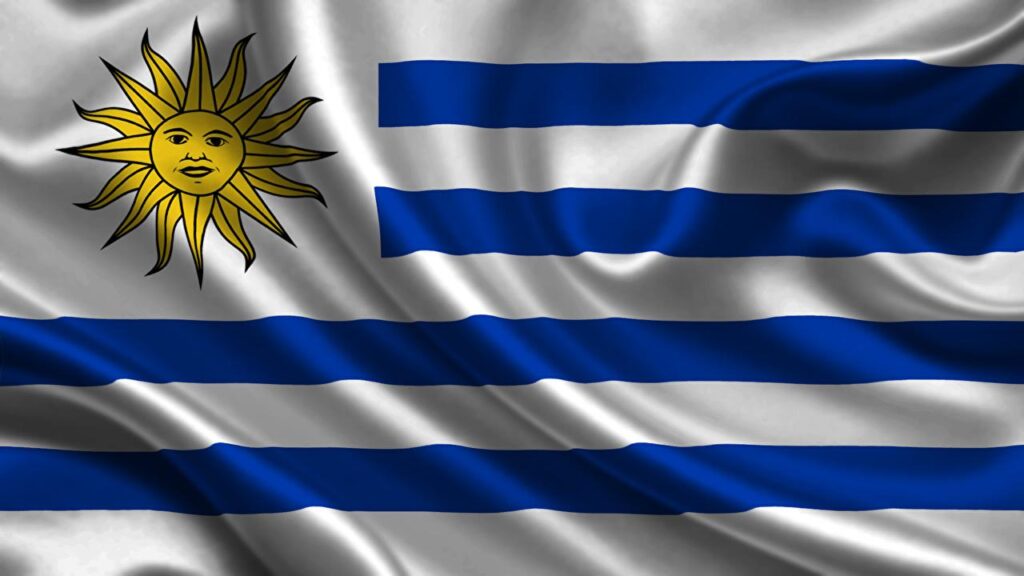 Wallpapers Uruguay Flag Stripes
