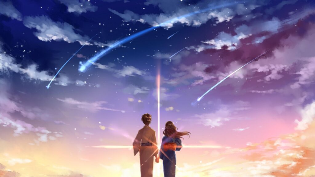 Download Your Name, Kimi No Na Wa, Mitsuha Miyamizu, Taki