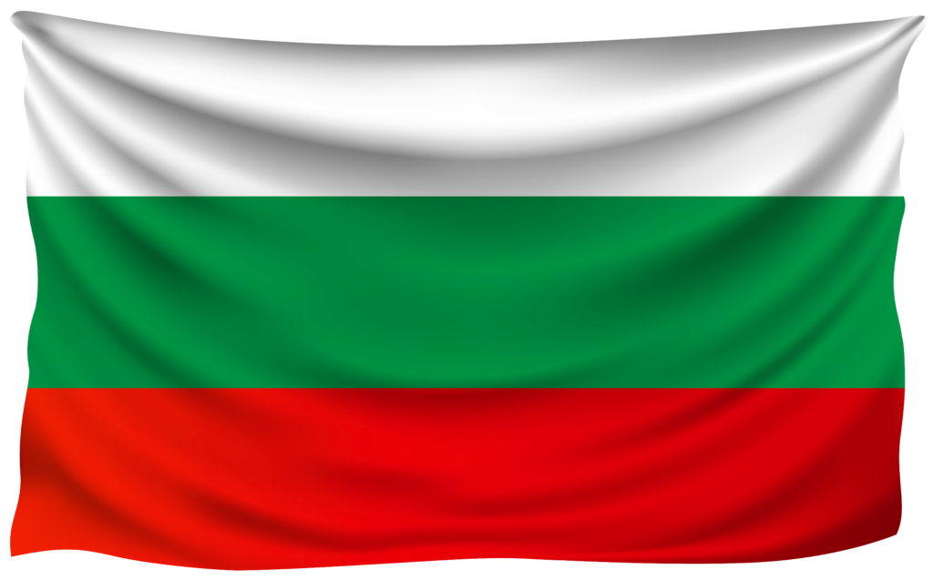 Bulgaria Wrinkled Flag