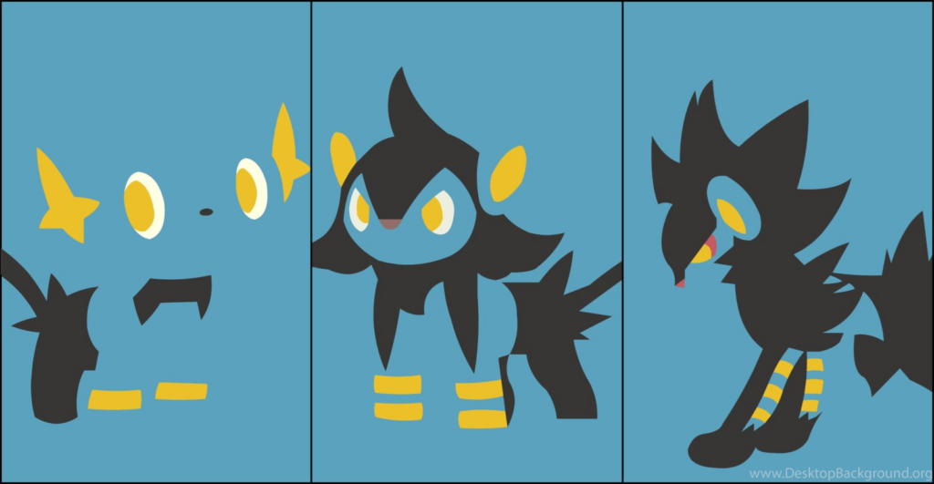 Part Luxray Wallpapers By Mute Owl On Deviantart Desk 4K Backgrounds