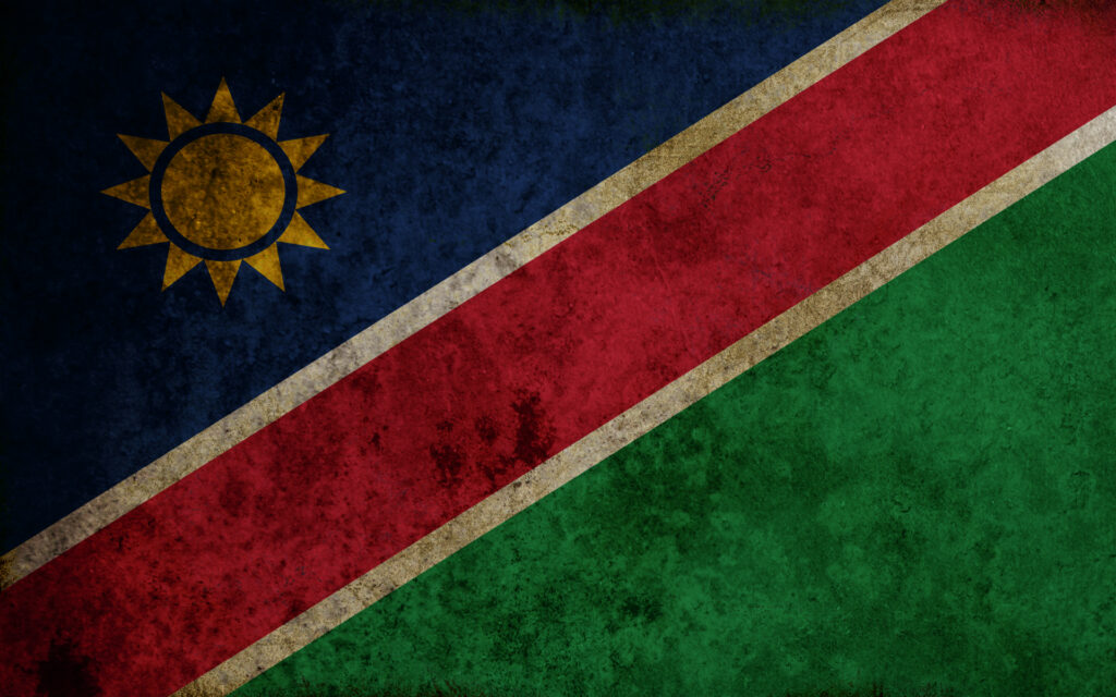 Flag Of Namibia 2K Wallpapers