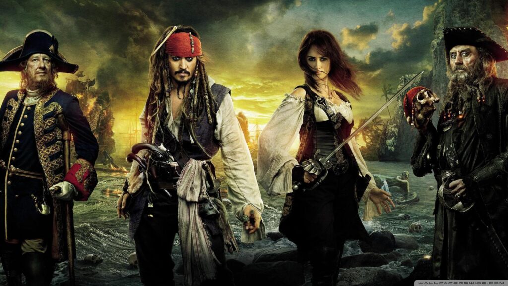 Pirates Of The Caribbean On Stranger Tides Movie 2K desktop