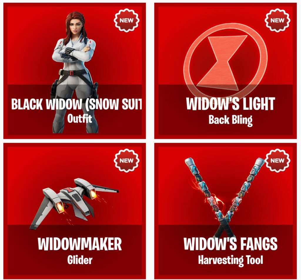 Black Widow Snow Suit Fortnite wallpapers